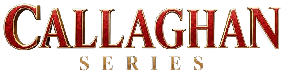 Refined Wordmark (Crimson Inlay & Gold Bevel) logo